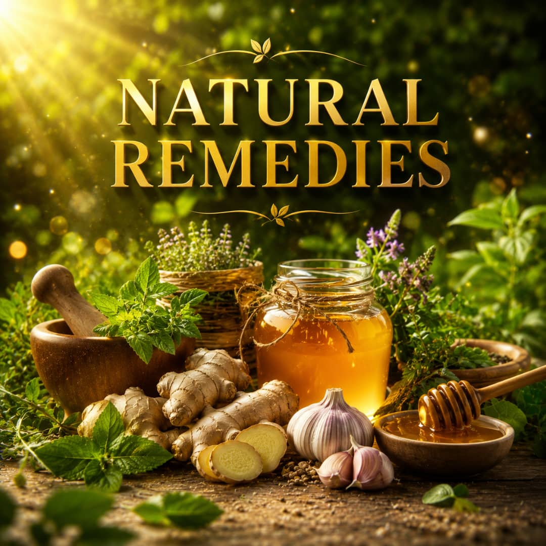 Herbal tincture bottles with dried herbs